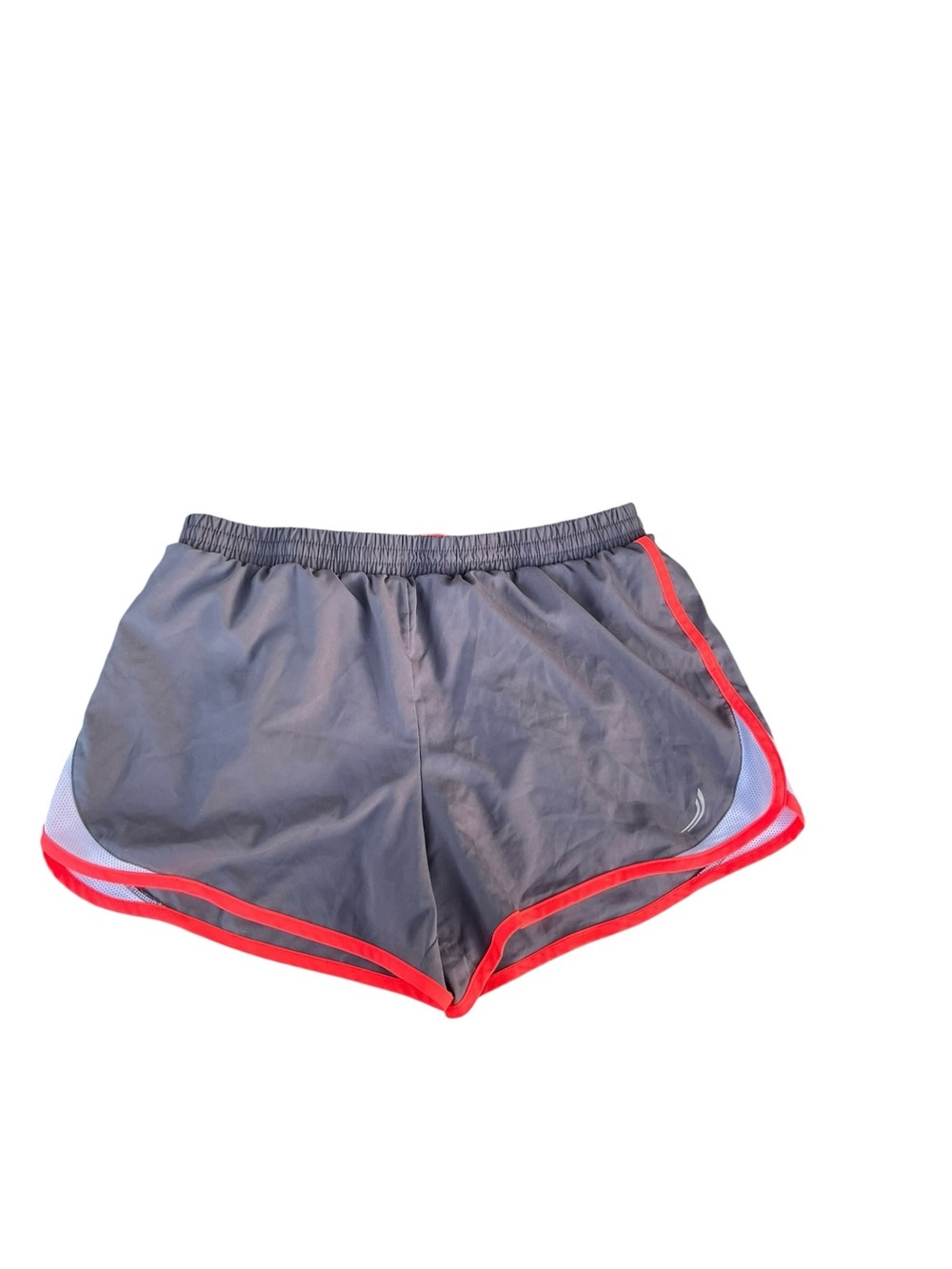 exertek Gray Athletic Shorts with Red Trim